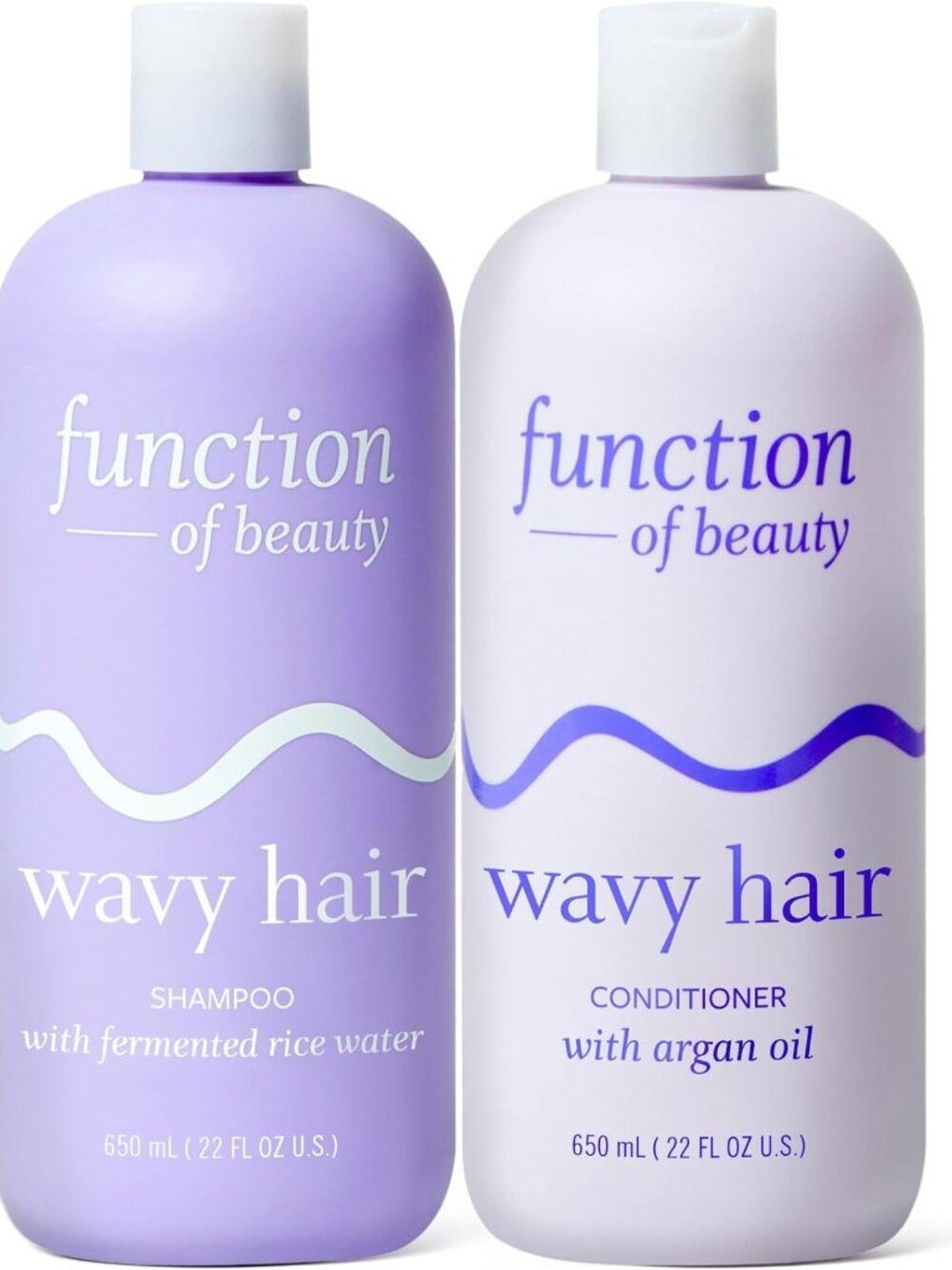 Wavy Hair Shampoo & Conditioner XL Set - Anti-Frizz, Lightweight, Hydrating Duo